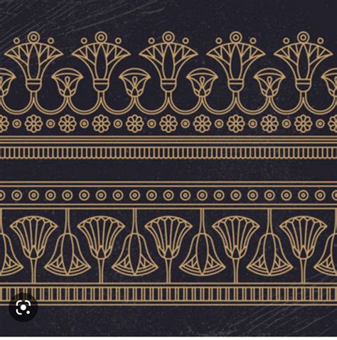 Pin by Noor Diaa on Egypt | Egyptian design pattern, Egyptian pattern ...