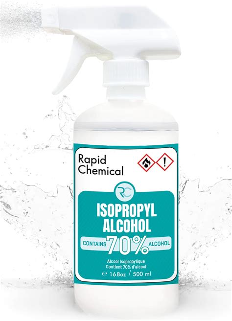 Amazon.com: RAPID PROTECTANT 70% Isopropyl Alcohol Spray - USP Grade ...