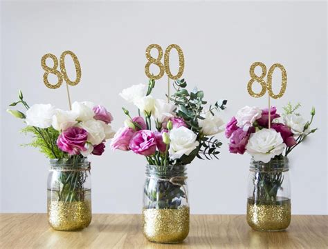 80th Birthday Decoration Ideas