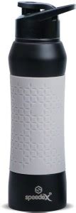 SPEEDEX Easy Grip Single Walled Stainless Steel Water Bottle for Office ...