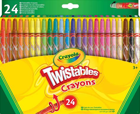 Amazon.com: CRAYOLA Twistables Colouring Crayons - Assorted Colours Age ...