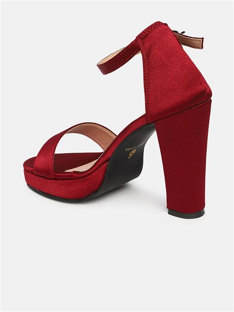 Red Block Heels – Marc Loire