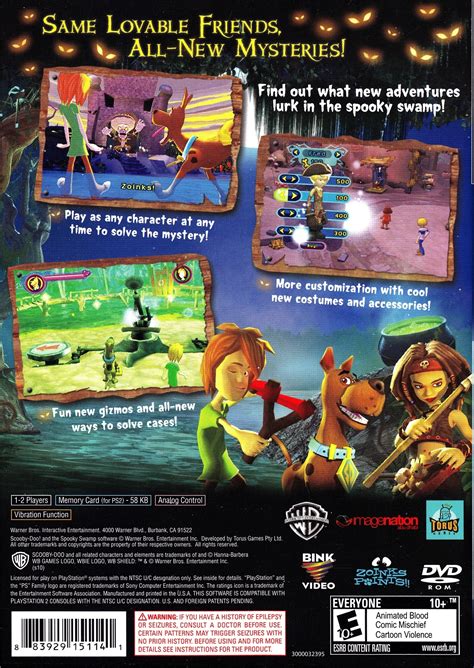 Scooby-Doo! and the Spooky Swamp Box Shot for PlayStation 2 - GameFAQs
