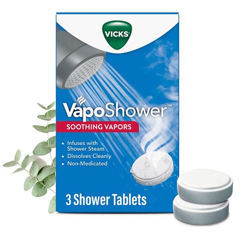 Vicks VapoShower Shower Tablets (Soothing Vapors) 3 ct | Walgreens