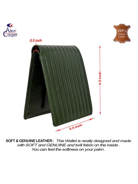 Allen Cooper Genuine Leather Men's Wallet – Superhouse Limited