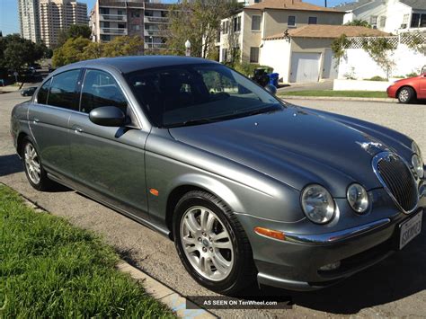 2003 Jaguar S - Type V8 4. 2l, 4 - Door, Gray Exterior, Black Interior