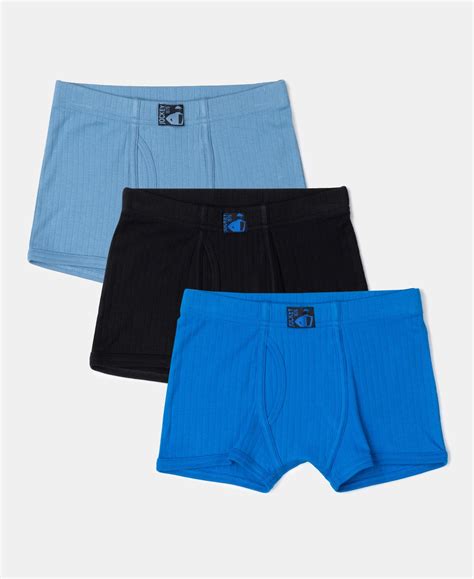 Buy Super Combed Cotton Rib Fabric Solid Trunk with Front Open Fly and ...