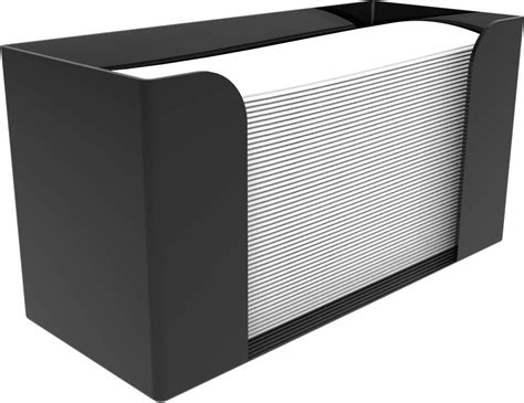 Cq acrylic Countertop Paper Towel Dispenser,Folded Paper Towel Holder ...
