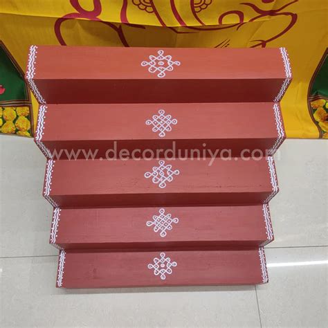 5 Step - Golu Padi - Vigraham Stand - VS16 – Decor Duniya