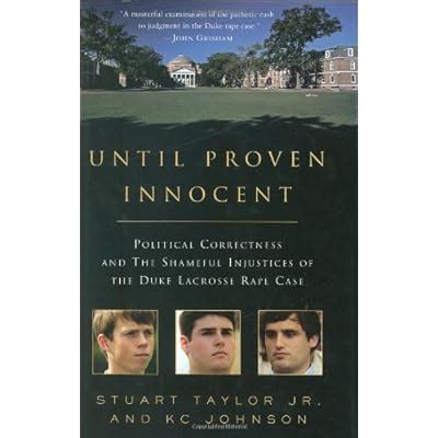 Buy Until Proven Innocent: Political Correctness and the Shameful ...