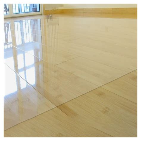 Heavy Duty Clear Plastic Vinyl Floor Protector Mat