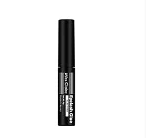 Miss Claire Eyelash Glue Dark Tone, Clear, 5 g : Amazon.in: Beauty