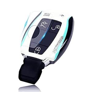 DWVV Compatible with Key Fob Cover Mercedes Benz C300 W204, Key Chain ...