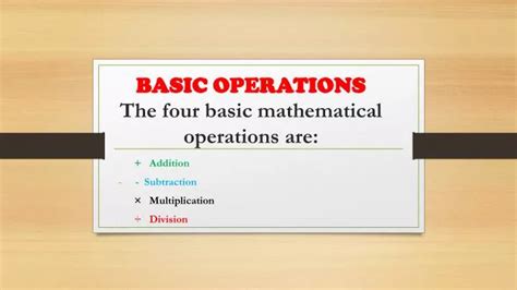 Image result for Four Basic Operation Video