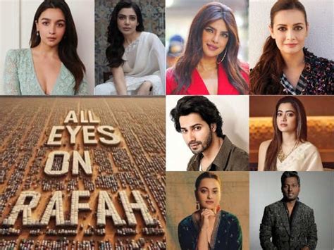 All Eyes On Rafah: Bollywood celebs show their support through social ...