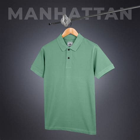 Pure Cotton Polo Plain T Shirts (Olive Green) Without Pocket – Pitshirts