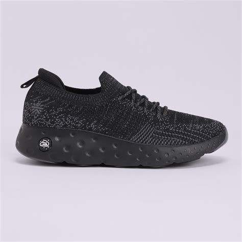 Buy cult EZ+ Cushn Men's Walking Shoes - Black/Grey Online in India ...