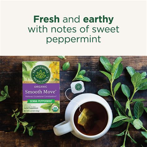 Smooth Move® Peppermint Tea | Traditional Medicinals | Traditional ...