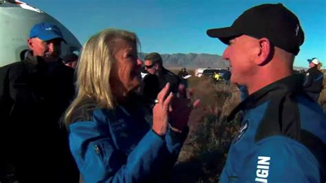 Aboard Jeff Bezos' Blue Origin, daughter of pioneering astronaut Alan ...