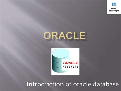 Image result for Oracle Database Lecture