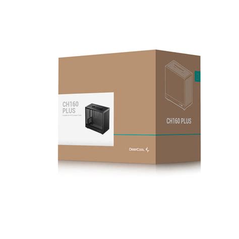 Buy DEEPCOOL CH160 Plus MATX Mini Tower Cabinet ( Black ) | EliteHubs.com