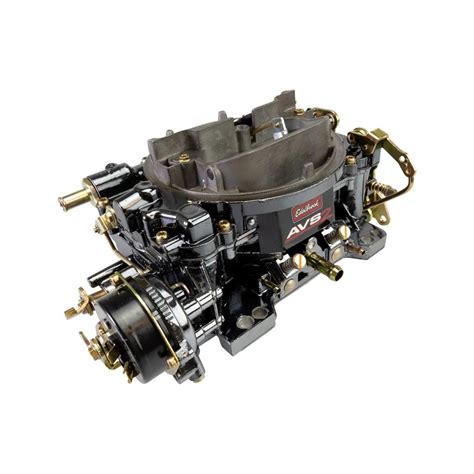 Edelbrock 1906-BP AVS2 Series 650CFM Carburetor, E-Choke, Black