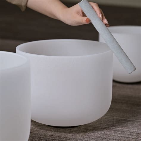 SUCCESS Wholesale Chakra Tuned Crystal Singing Bowl Set