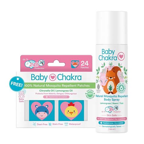 Buy Mosquito Spray, Get Mosquito Patches FREE