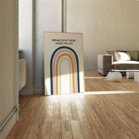 Buy Dreams Dont Work Unless You Do, Motivational Posters Online at Best ...