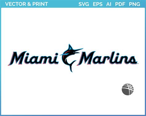 Miami Marlins - Wordmark Logo (2019) - Baseball Sports Vector SVG Logo ...