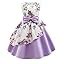 Buy & Try by Dharmikaay Girl's Satin Floral Printed Frock Dress for ...