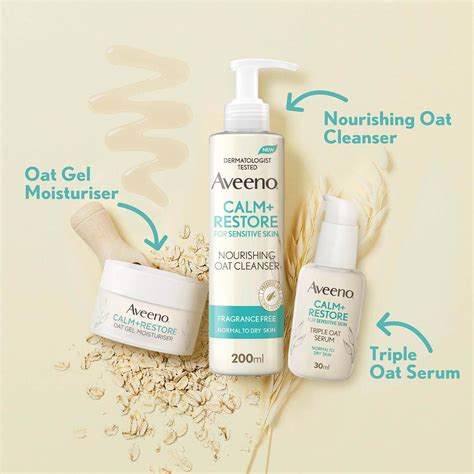 Aveeno Face 3-Step Routine Bundle for Sensitive Skin | LOOKFANTASTIC in ...