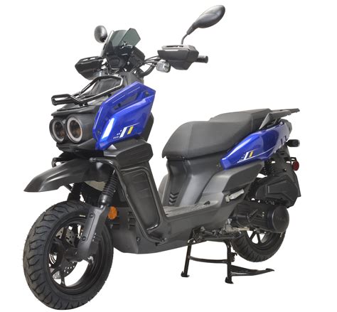 Street-Legal HHH Tank 150 Powerful Moped Gas Scooter 150cc Automatic Motorcycle with 12 ...