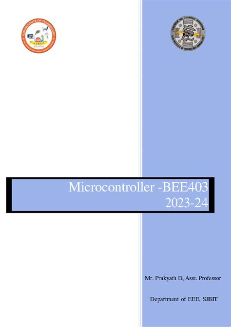 Module-3-2 - Go through - Mr. Prakyath D, Asst. Professor Department of ...