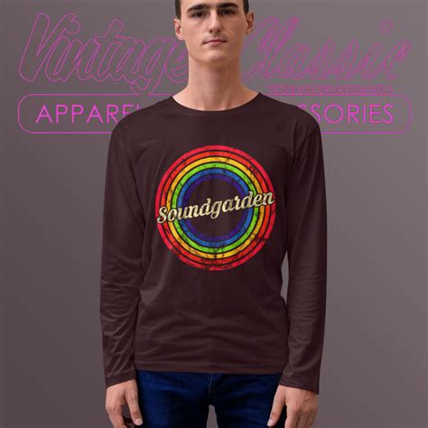 Soundgarden Rainbow Shirt - Vintagenclassic Tee