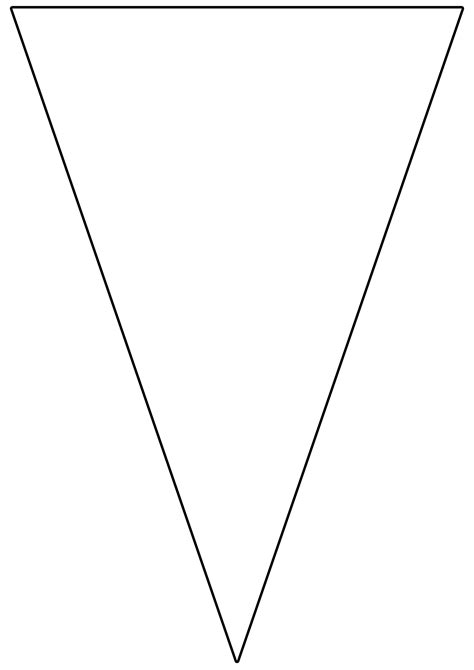 Image result for Large Triangle Template