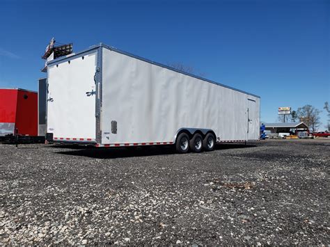 2025 8.5X34 Freedom Trailers 8.5"x34 Triple Axle 15.6K Enclosed Car ...