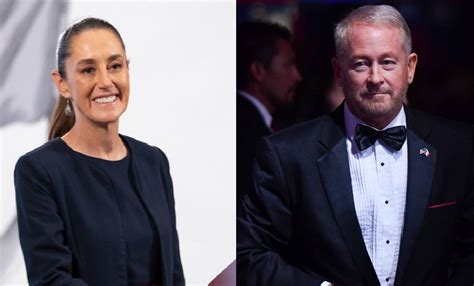 Claudia Sheinbaum se reúne con Ronald Johnson, embajador de Estados ...