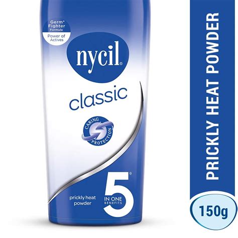 Nycil Cool Classic Prickly Heat Talcum Powder, 150gm: Amazon.in: Beauty