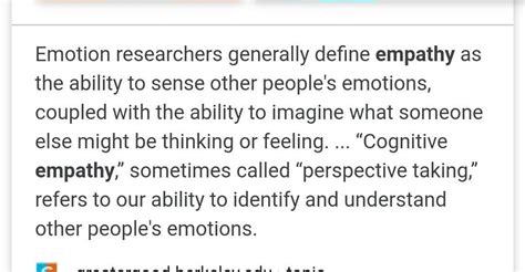 What is Empathy? Explain in detail - Brainly.in