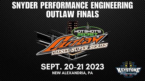 Snyder Performance Engineering Outlaw Finals, Keystone Raceway Park ...