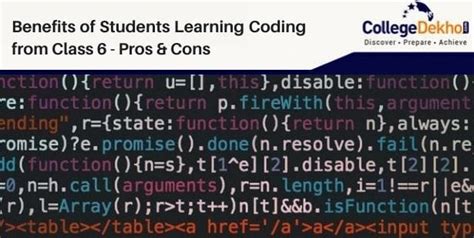 Benefits of Students Learning Coding from Class 6 - Pros & Cons ...