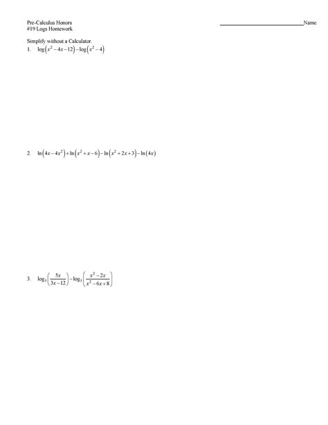 Basic Log Problems 的图像结果