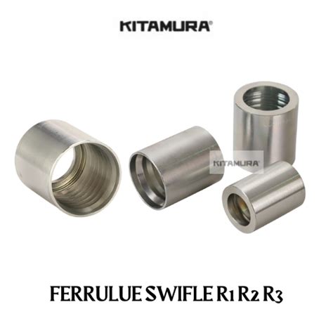 Jual 1 inch R2 (2 wire) ferrule sleeve hydraulic hose besi hidrolik ...