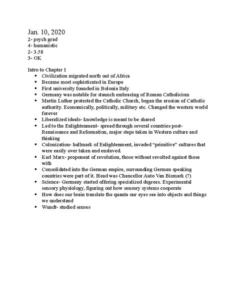 Psych 210 lecture 3 - Professor Hal Miller - Jan. 10, 2020 2- psych ...