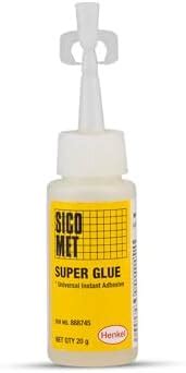 Sicomet Super Glue 20g | Instant Bonding | General purpose | High ...