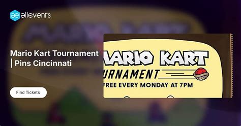Mario Kart Tournament | Pins Cincinnati, Pins Mechanical Co, Cincinnati ...