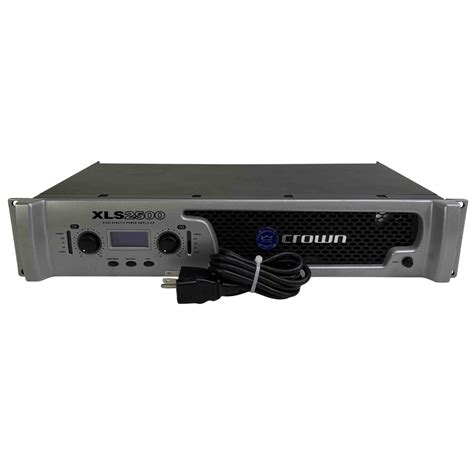 Crown XLS2500 2400W RMS High-Density Class D Power Amplifier