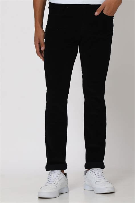 Buy Navy Super Slim Corduroy Jeans Online at Muftijeans