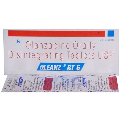 Oleanz RT 5 Tablet 10's Price, Uses, Side Effects, Composition - Apollo ...